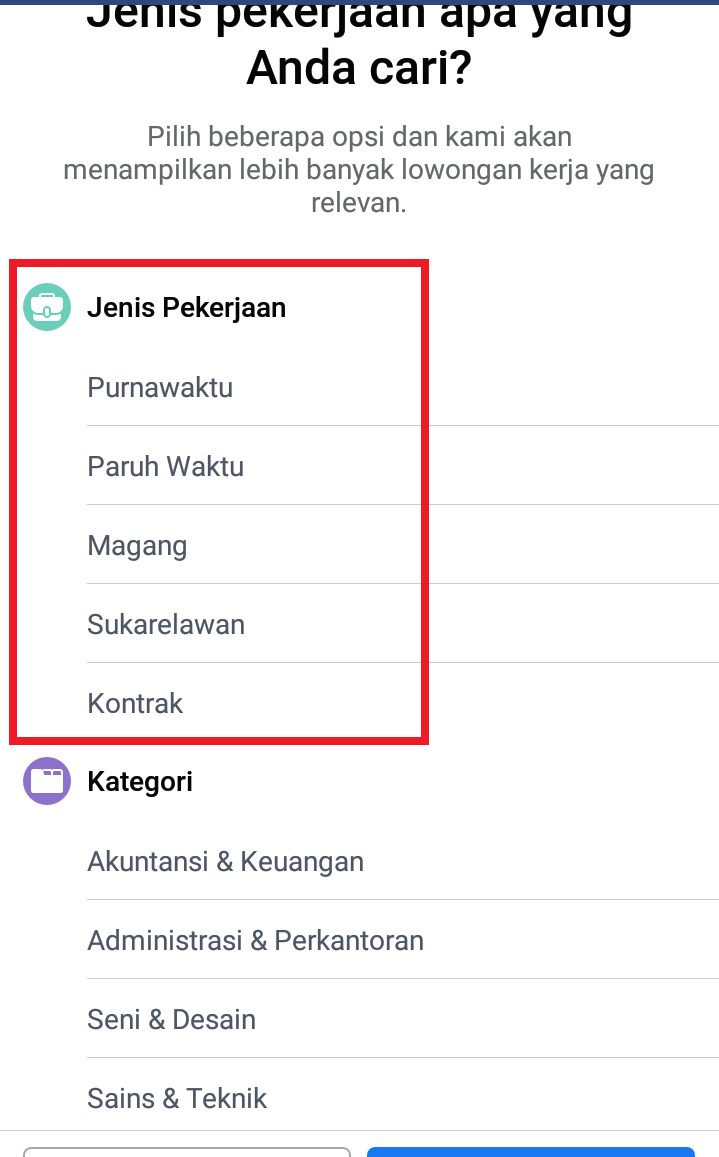 Cara mencari lowongan kerja di facebook 18