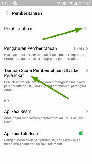 Cara mengganti suara notifikasi LINE terbaru 14