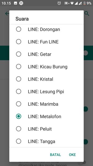 Cara mengganti suara notifikasi LINE terbaru 27 Cara mengganti suara notifikasi LINE terbaru 26