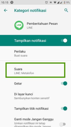 Cara mengganti suara notifikasi LINE terbaru 28