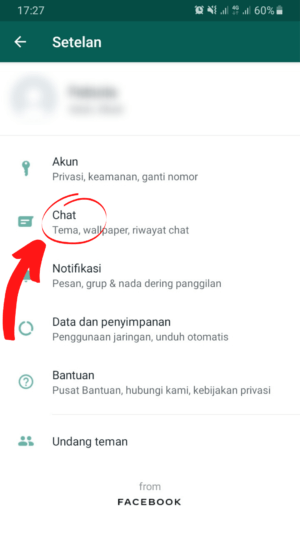 Cara mengaktifkan fitur dark mode di WhatsApp 5