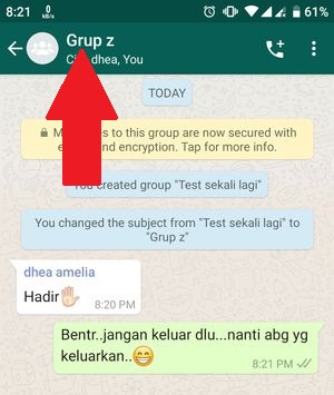 Cara mengeluarkan Anggota dari grup WhatsApp (Lengkap) 1