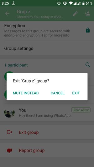 Cara menghapus grup WhatsApp permanen 11