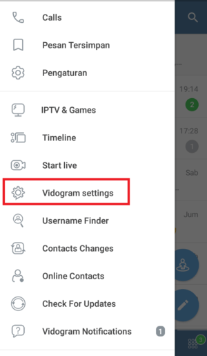 Cara menyembunyikan chat atau obrolan di Telegram 7