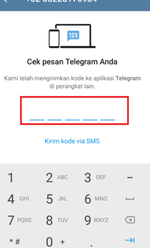 Cara menyembunyikan chat atau obrolan di Telegram 4