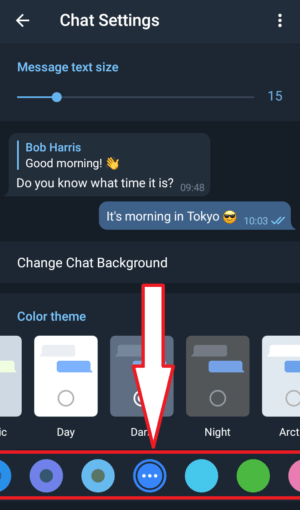 Cara mengaktifkan Dark Mode di Telegram 8