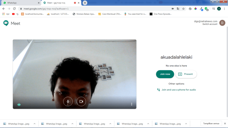 Cara menggunakan google meet untuk rapat dari rumah 10 Tap Join Meets