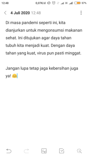 Cara membuat line break di caption Instagram 7 tulis caption pada notes