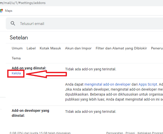 Cara membuat dan mengirim Invoice di email Gmail 3 klik kelola