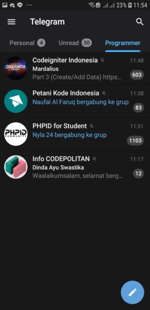Folder Berhasil dibuat
