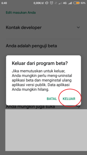 Apa itu program beta instagram? Ingin tau cara joinnya? 6 tap "keluar" untuk keluar dari program instagram beta
