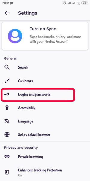 Cara melihat password yang tersimpan di Firefox 5
