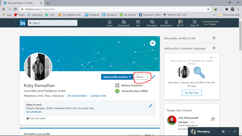 Cara download Curriculum vitae (CV) dari LinkedIn 16 Cara download Curriculum vitae (CV) dari LinkedIn 15