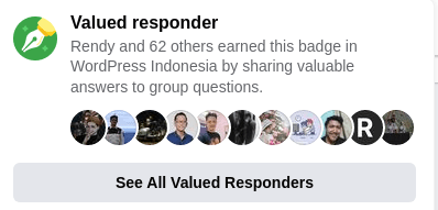 Arti dari tiap Lencana di Facebook dan cara mendapatkannya 21 Arti dari tiap Lencana di Facebook dan cara mendapatkannya 20