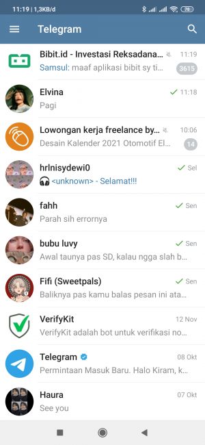 Cara mengirim foto dari Telegram ke WhatsApp 1