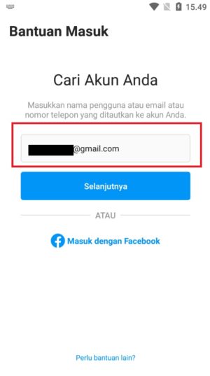 Cara melihat email akun Instagram kita sendiri 6