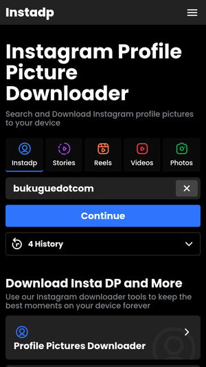 Cara download Foto Profil Instagram (bisa untuk akun private) 3