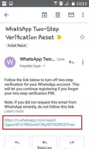 Cara mengatasi lupa kode verifikasi 2 langkah WhatsApp (bisa tanpa email) 10