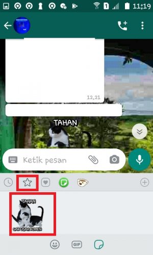 Cara menambahkan stiker baru di WhatsApp 27