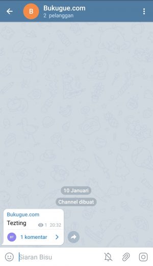 Cara menambahkan fitur komentar di channel Telegram 15 contoh pesan yang sudah di komentari