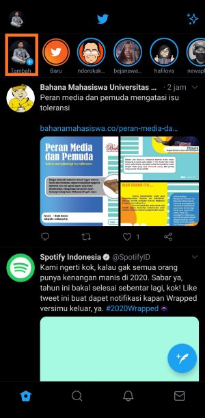 Cara membuat dan menggunakan fleet di Twitter 4 Cara membuat dan menggunakan fleet di Twitter 3