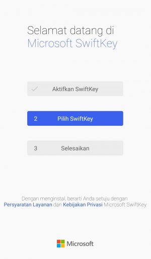 Cara membuat efek roll film di story Instagram 6 klik pilih swiftkey