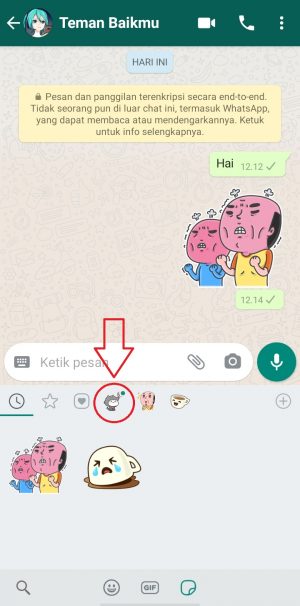 Cara menambahkan stiker baru di WhatsApp 19 Cara menambahkan stiker baru di WhatsApp 18