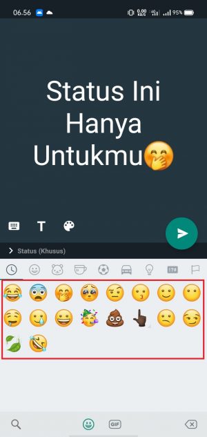 emoticon yang bisa ditambahkan