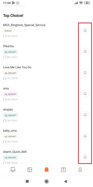 Cara mengganti nada dering notifikasi Facebook 19