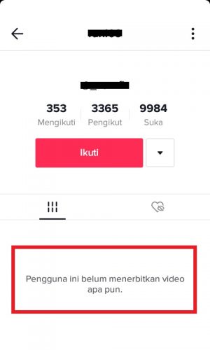 Cara Membatasi Konten Tiktok untuk Anak 20 Pengguna berhasil diblokir.