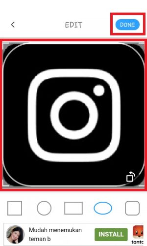 Cara mengganti ikon atau logo aplikasi Instagram di HP kamu 18