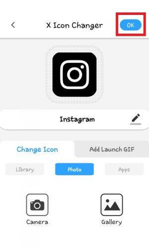 Cara mengganti ikon atau logo aplikasi Instagram di HP kamu 20 Tap "Ok".