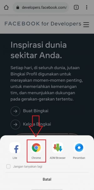 Cara membuat bingkai Facebook sendiri 17 pilih menggunakan browser yang kamu inginkan