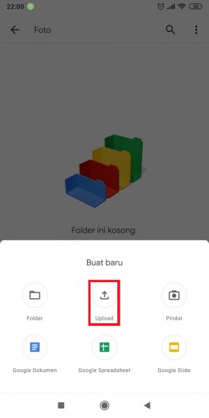 Cara mengirim foto di WhatsApp tanpa mengurangi kualitas 45 Tap "Upload".
