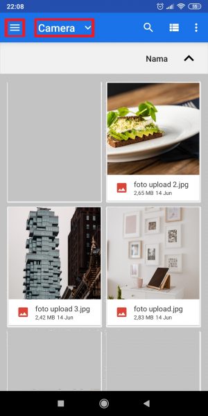 Cara mengirim foto di WhatsApp tanpa mengurangi kualitas 46 Tap "Camera" atau icon "Hamburger".