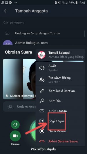 Cara Video Call di Telegram (tanpa aplikasi tambahan) 16