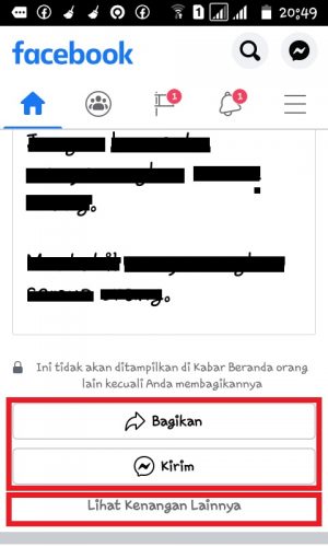 Cara melihat semua kenangan di Facebook (bisa selain hari ini) 3