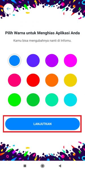 Cara Membuat Akun Messenger Kids Untuk Anak 32 Tap "Lanjutkan".