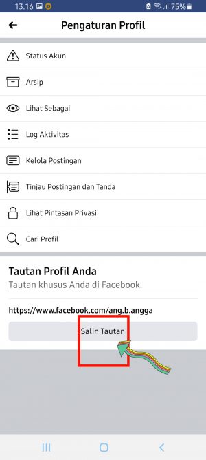 Cara mengetahui username dan ID Facebook kamu ataupun orang lain 3 Url facebook