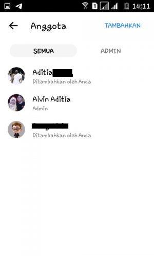 Cara mengeluarkan anggota dari grup chat di Messenger 5 Anggota sudah berhasil dikeluarkan.