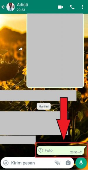 Cara Mengirim Foto atau Video Sekali Lihat di WhatsApp 12 Cara Mengirim Foto atau Video Sekali Lihat di WhatsApp 11