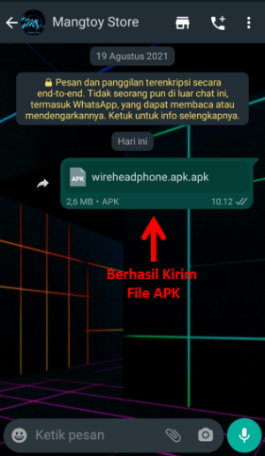 Cara Mengirim Aplikasi lewat WhatsApp (Lengkap dan simpel) 5 Berhasil Kirim File APK Lewat File Manager