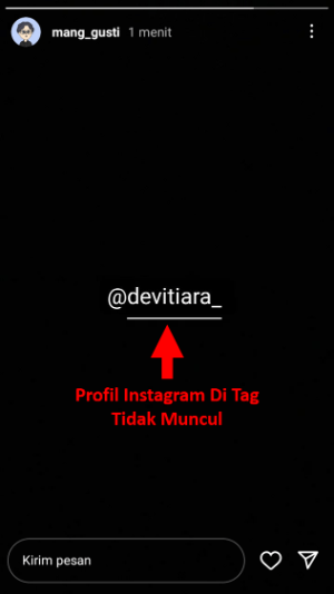Tidak bisa tag atau mention teman di IG? Ini solusinya 1 Tag Instagram Tidak Muncul
