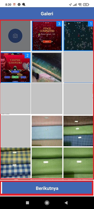 Cara memposting tulisan/foto/video ke grup Facebook 31 Tap foto yang ingin diposting.
