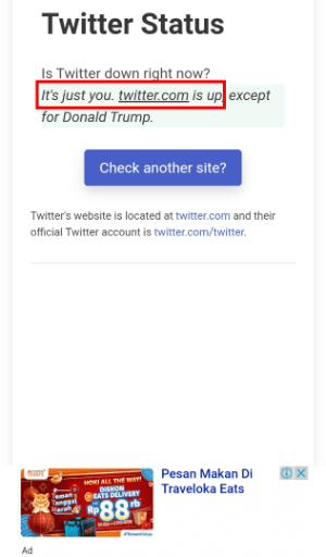 Cara mengatasi tidak bisa memutar video di Twitter 4 Cek Server Twitter