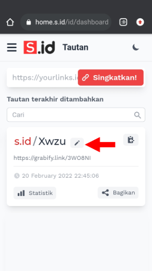 Cara mengetahui IP address Facebook orang lain 13 Klik Icon Edit S.id