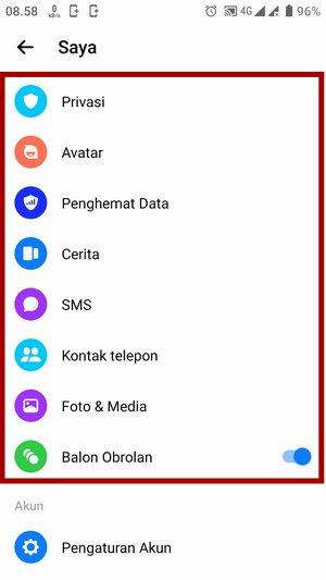 Cara mengaktifkan mode gratis Messenger (disemua operator) 18