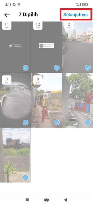 Cara Membuat Sorotan Instagram (Terbaru & Lengkap) 10 Tap “Selanjutnya”.