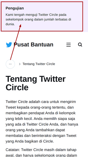 Apa itu Twitter Circle dan cara menggunakannya 33