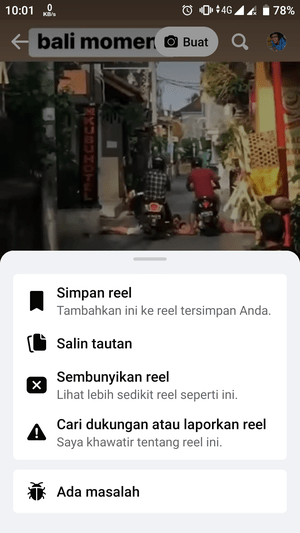Cara melihat Reels tersimpan di Facebook 2 Cara melihat Reels tersimpan di Facebook 1
